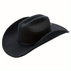 Ricardo Ultra Felt Faux Leather Buckle Western Drifter Hat