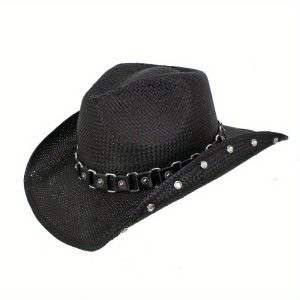 Achilles Straw Western Cowboy Hat